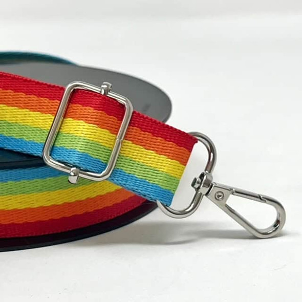 Rainbow Polyester Webbing | 25 mm | Dookkii (dw1981-25-390) 