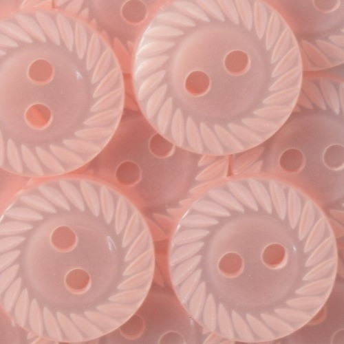 Buttons | Mill Edge Pink | 11mm