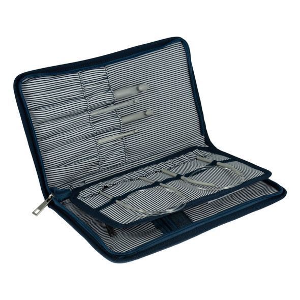 Interchangable needle case open