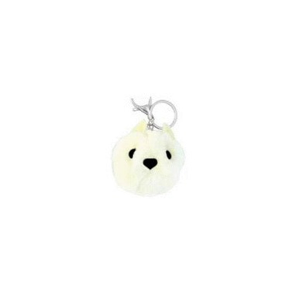 Thistle Products Hairy Haggis Bag Charm | White