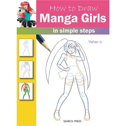 How to Draw in Simple Steps | Manga Girls by Yishan Li