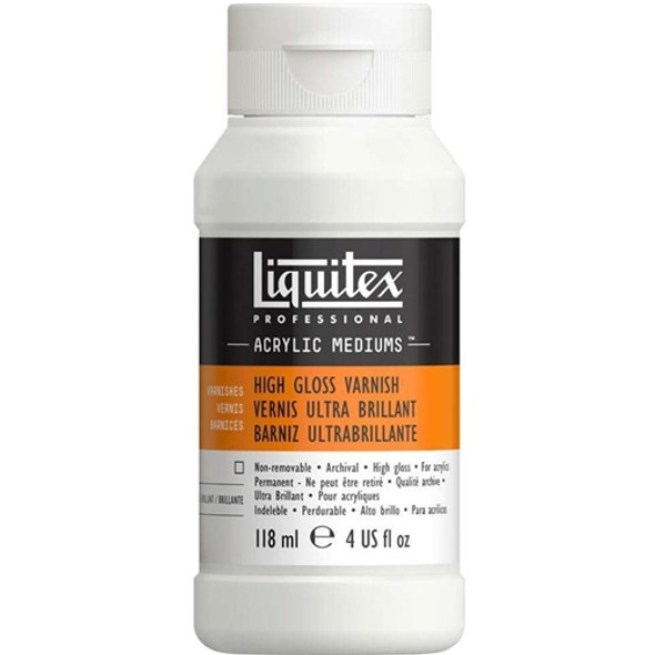 Liquitex Pro Mediums | High Gloss Varnish | 118ml