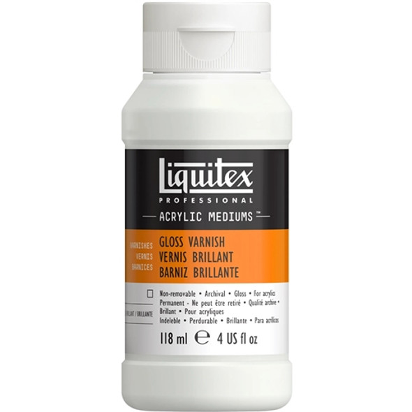 Liquitex Pro Mediums | Gloss Varnish | 118ml