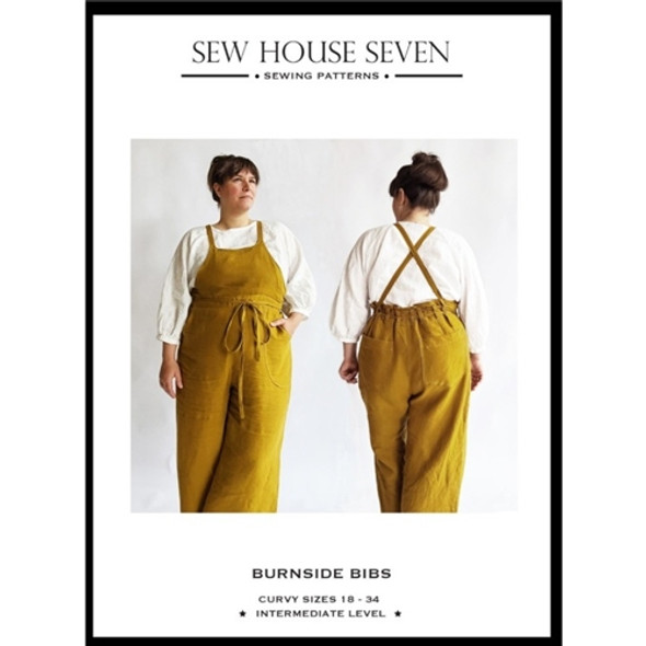 Burnside Bibs | Pattern Size 18-34 | Sew House Seven