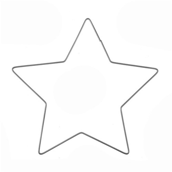 Craft Hoop | Gold Coloured Wire | Star, 25cm
