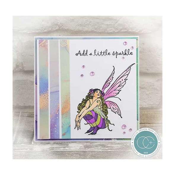 Faerie Sentiments | Photopolymer Cling Stamps | Faeries | Craft Consortium