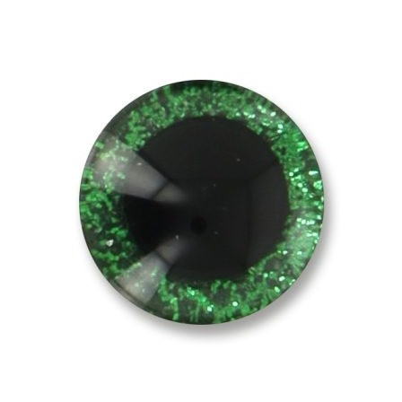 King cole | Glitter Toy Safety Eyes | 14mm | Green