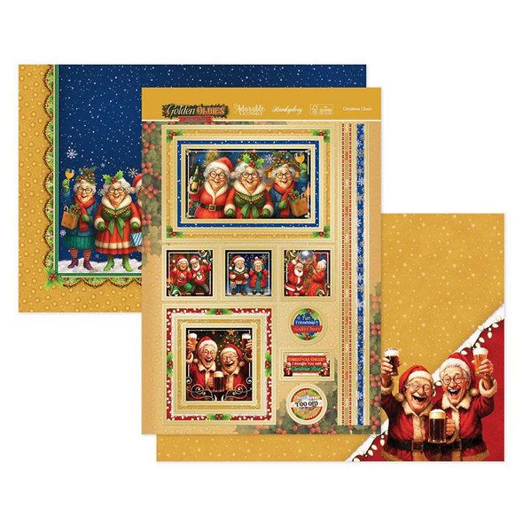 Christmas Cheer | Luxury Topper Set | Golden Oldies Festive Fun! | Hunkydory