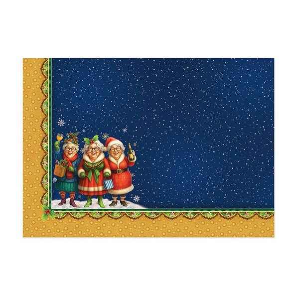 Christmas Cheer Gold Accented Cardstock