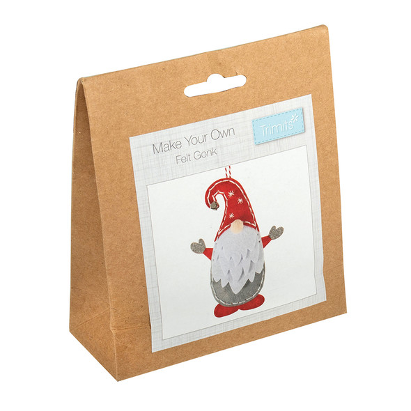Make Your Own Felt Gonk Decoration Kit