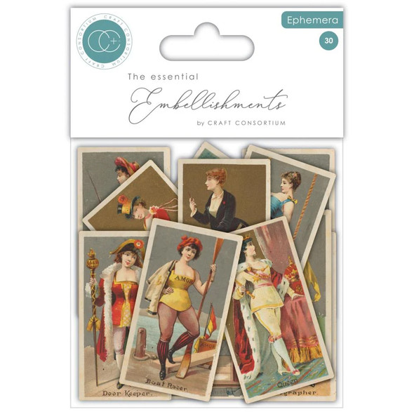 The Collector | Ladies Ephemera Cards | 12 Cards