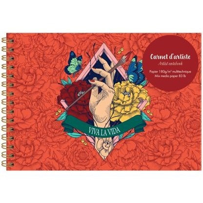 Frida Kahlo Artist Notebook | Landscape A5