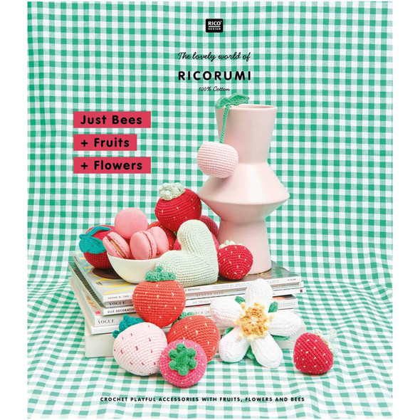 Ricorumi | Just bees + Fruits + Flowers | Crochet playful Accessories