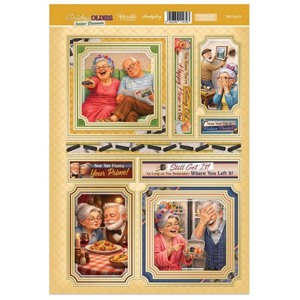 Still Got It! | Golden Oldies Senior Moments Topper Sheet