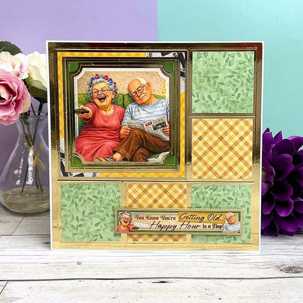 Still Got It! | Golden Oldies Senior Moments Topper Sheet | Hunkydory