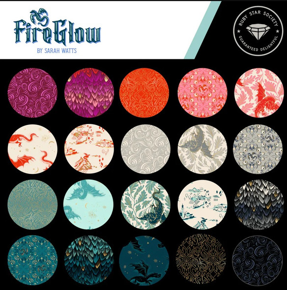 Fire Glow | Sarah Watts | Ruby Star Society | LC2131 | Layer Cake