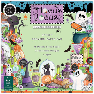 Hocus Pocus | 8"x 8" Premium Paper Pad | Craft Consortium