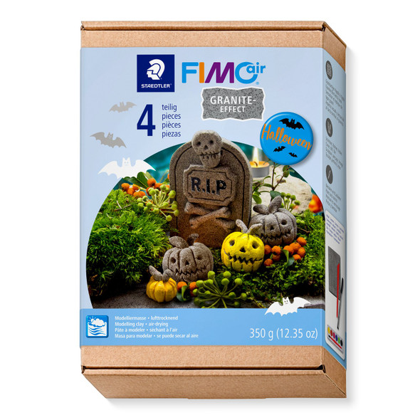 Fimoair Modelling Set 4pcs | Halloween Grave