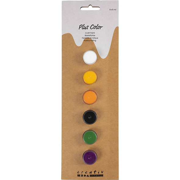 Creativ | Plus Colour Craft Paint | Halloween Colours