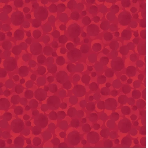 Bumbleberries 100% Brushed Cotton | Red Flannel | Lewis & Irene