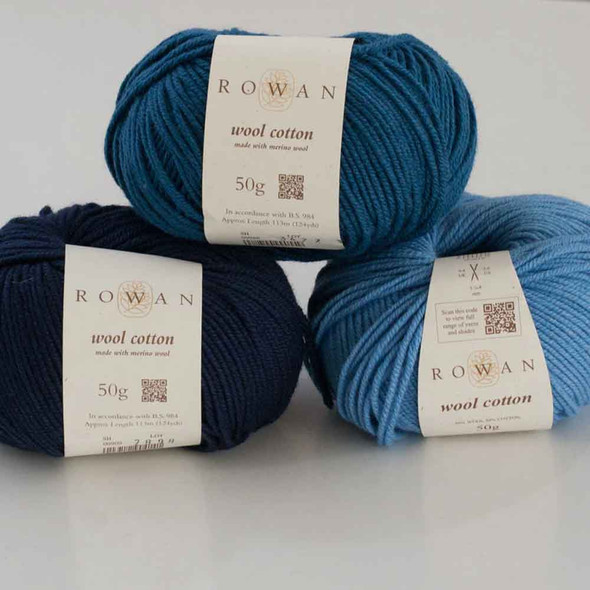 Rowan Wool Cotton DK Knitting Yarn, 50g Balls | Various Colours - Main Image