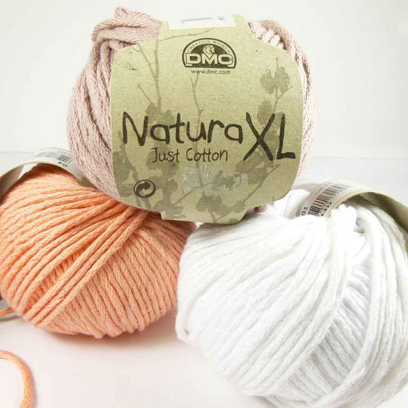 DMC Natura XL Just Cotton Super Chunky Knitting Yarn | Various Colours - Main Image