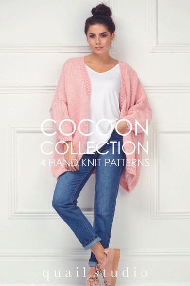 Rowan Cocoon Collection Book by Quail Studio, Knitting Pattern cardigan