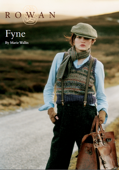 Fyne Tank Top Knitting Pattern | Rowan Felted Tweed DK | Free Downloadable Pattern - Main Image