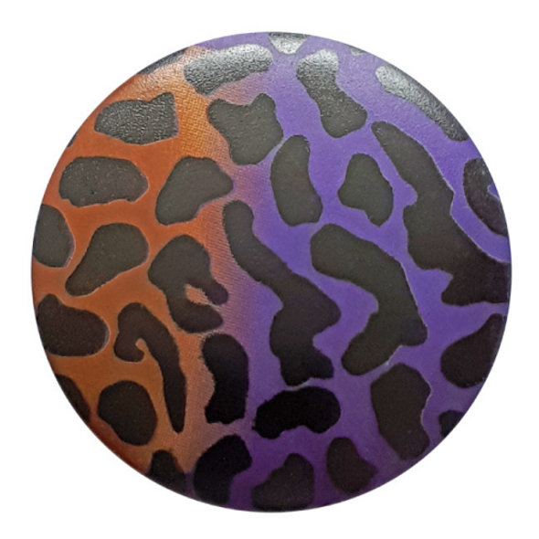 Dill Buttons | Leopard Print Buttons | Purple and Orange Gradient | 20mm