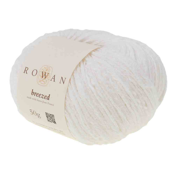 Rowan Breezed Worsted Knitting Yarn, 50g Balls | Shade 00001