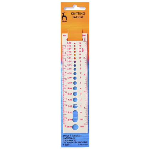 Pony Knitting Gauge - Main Image