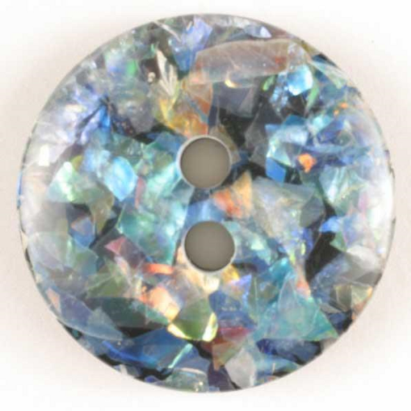 Sparkly Foil Confetti Buttons | 14 mm - Main Image
