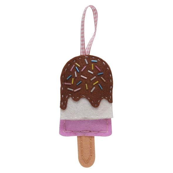 Trimits | Make Your Own Felt Decorations | Ice Lolly - What the finished product looks like