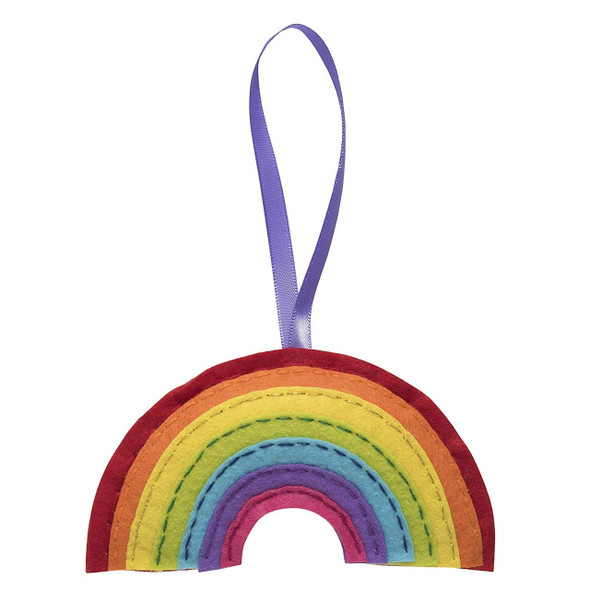 Trimits | Make Your Own Felt Decorations | Rainbow 11.5cm x 16cm - What you could make