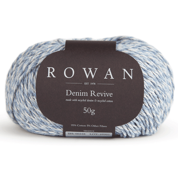 Rowan Denim Revive DK Knitting Yarn, 50g Balls | Various Shades - Main Image