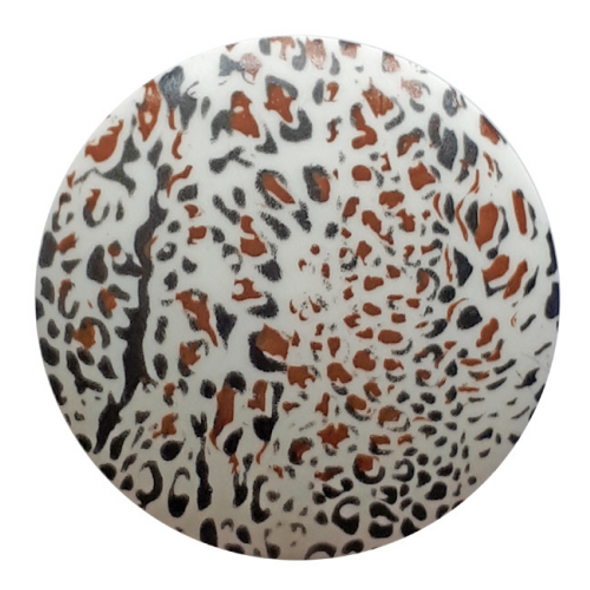Dill Buttons | Animal Print Buttons | 28 mm