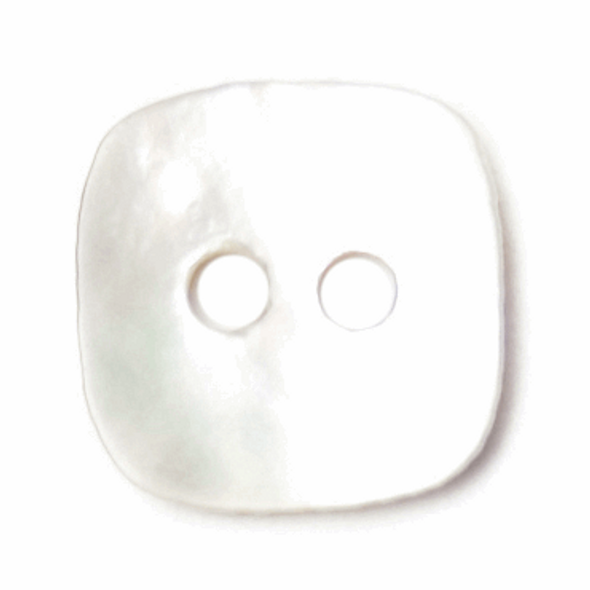 Rounded Square Shell Buttons | Size 11mm | ABC Loose Buttons