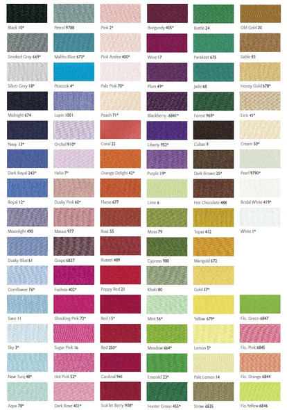 Berisfords | Double Faced Satin Ribbon | 15mm | Half Metre Lengths | Various Colours - Colour Range