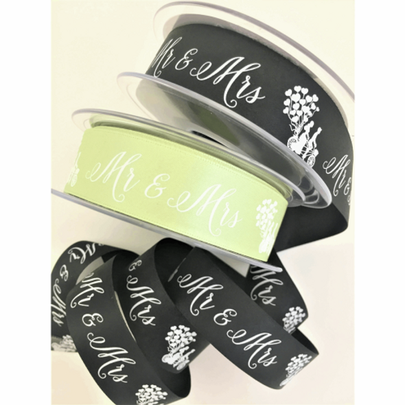 Berisfords | Happy Couple Ribbon | 25mm | Half Metre Lengths