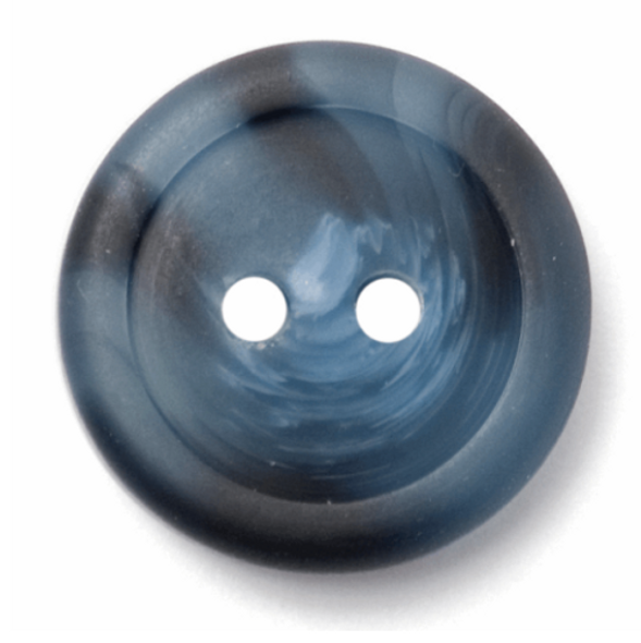 Round Buttons | 18mm | Dark Blue Marble | 2B\1699