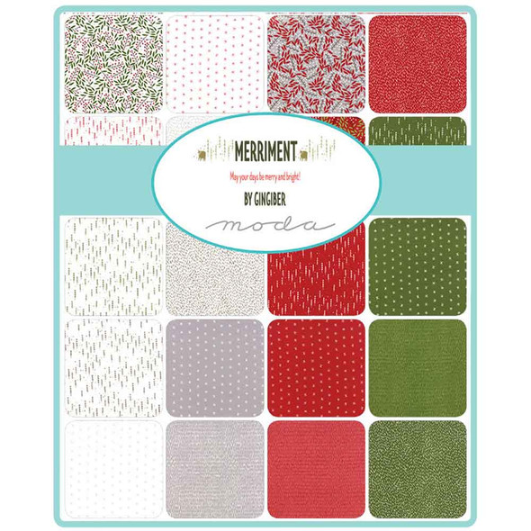 Merriment Collection by Gingiber from Moda Fabric