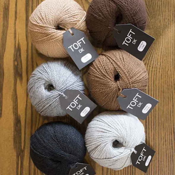 Toft Wool DK 100% British Wool Knitting Yarn, 25g Balls | Various Shades - Main Image