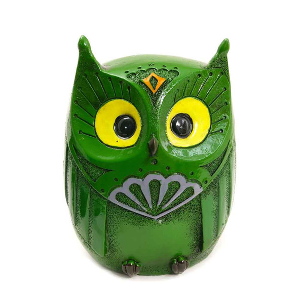 Green Flapper Owl | Owl Money Bank | House of Marbles