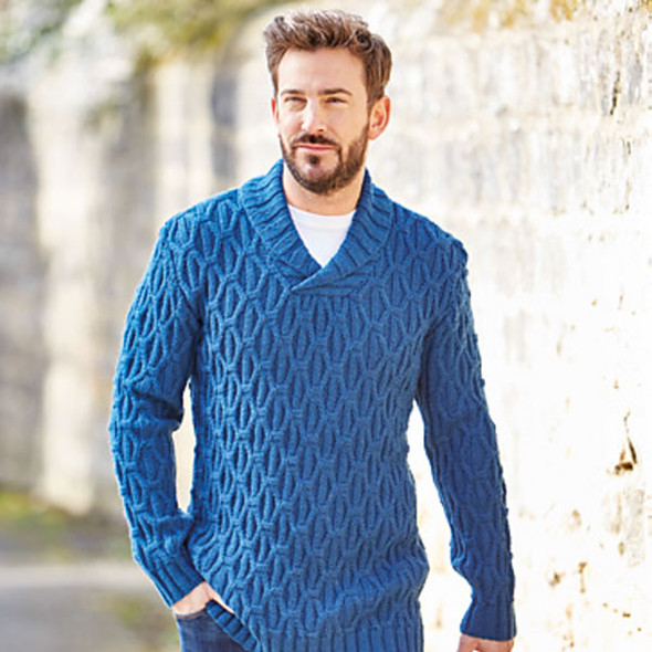 Men’s Shawl Neck Sweater