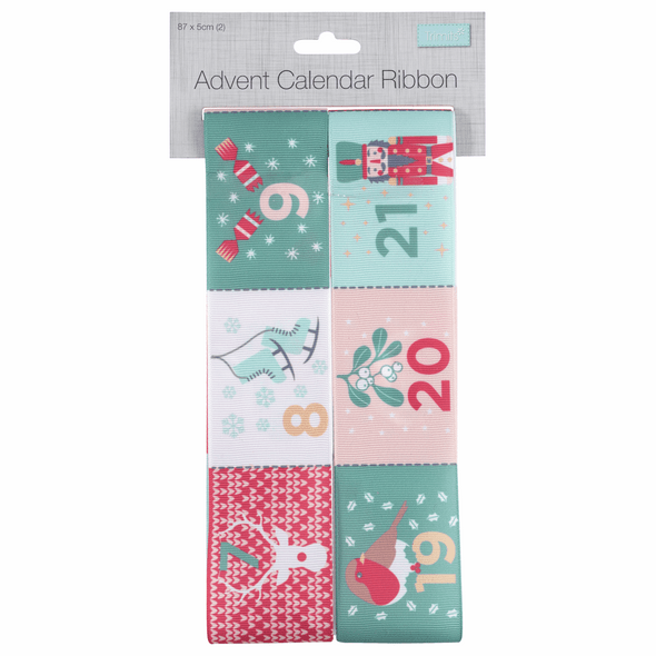 Trimits | Advent Calender Ribbon | 50mm