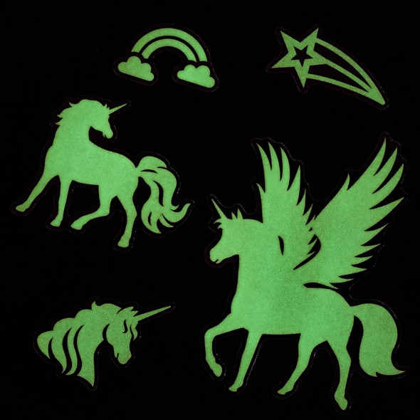 Glow in the Dark, Unicorns | Fun Stickers | Craft Planet | DoCrafts