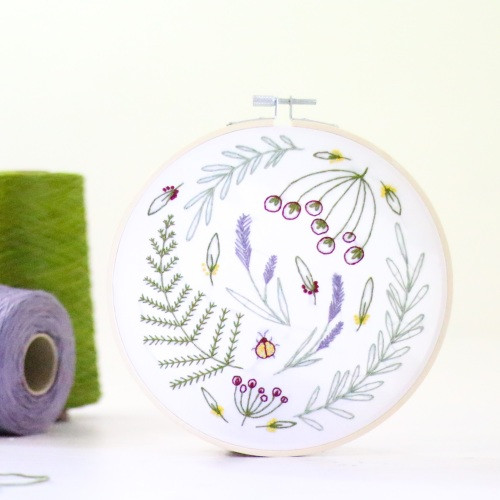 Wildwood Complete Decorative Embroidery Kit