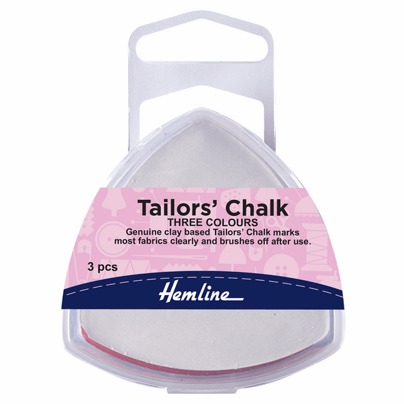 Tailors Chalk | 3pcs | Red, White & Blue | Hemline