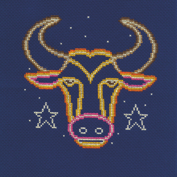 DMC | Cross Stitch Kit | Signs of the Zodiac | Taurus