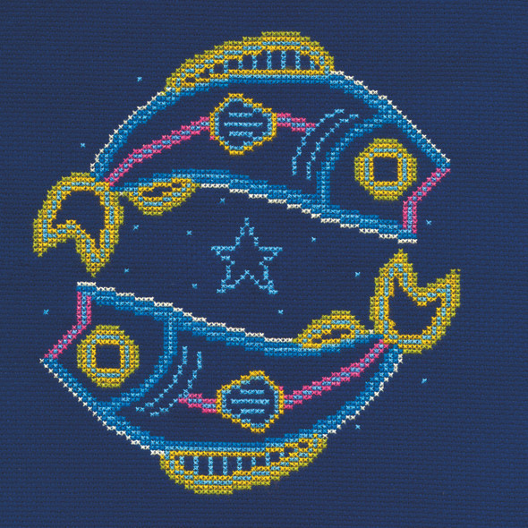 DMC | Cross Stitch Kit | Signs of the Zodiac | Pisces